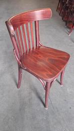 14 cafe stoelen thonet bistro spijlenmodel bentwood partij, Bruin, Ophalen of Verzenden, Zo goed als nieuw, Vijf, Zes of meer stoelen