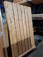 Douglas tuinpoort / schuttingdeur met stalen frame compleet, Ophalen, Nieuw, Looppoort, 150 tot 200 cm