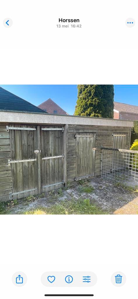 Staldeuren ponystal, Dieren en Toebehoren, Paarden en Pony's | Overige Paardenspullen, Gebruikt, Overige soorten, Ophalen