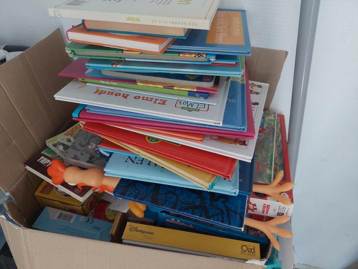 Leuke verzameling leesboeken, spelletjes en puzzels, Kinderen en Baby's, Kinderspulletjes, Gebruikt, Ophalen