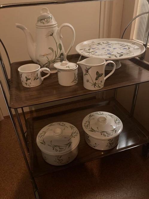 Portmeirion The Queen’s Hidden Garden serviesdelen, Huis en Inrichting, Keuken | Servies, Zo goed als nieuw, Overige stijlen, Aardewerk