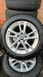 Winterbanden met velgen BMW 218i met sensoren 195/65/16, Banden en Velgen, 16 inch, Gebruikt, Personenwagen