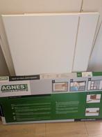 2 hele Agnes plafondplaten wit stuc, Doe-het-zelf en Verbouw, Platen en Panelen, Ophalen, Nieuw, Overige materialen, Minder dan 20 mm
