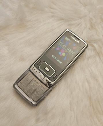 Samsung G800 - Zeldzame Klassieke smartphone in Topconditie! beschikbaar voor biedingen