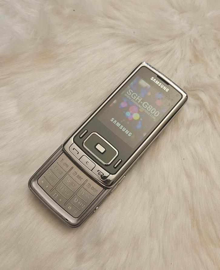 Samsung G800 - Zeldzame Klassieke smartphone in Topconditie!, Telecommunicatie, Mobiele telefoons | Overige merken, Zo goed als nieuw