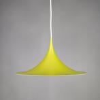 Trompetlamp groen, Semi pendel Fog & Mørup, vintage design, Scandinavisch design, Ophalen of Verzenden, Zo goed als nieuw, 75 cm of meer