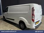 Ford Transit Custom 2.0 TDCI L2H1 Euro6 Airco | Camera | Nav, Auto's, Voorwielaandrijving, 4 cilinders, 1991 kg, Wit