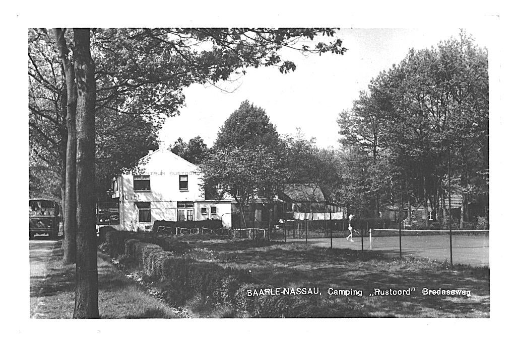 987334 Baarle Nassau 1964 N Br Camping Rustoord Bredaseweg, Ophalen of Verzenden, 1960 tot 1980, Gelopen, Noord-Brabant