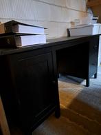 Ikea Hemnes bureau essen zwart, Huis en Inrichting, Ophalen, Zo goed als nieuw