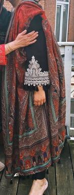 Indian bollwyood zwart salwar kameez, Kleding | Dames, Ophalen of Verzenden, Zo goed als nieuw, Zwart, Overige typen