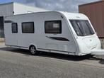 Elddis Odyssey 524 Mover Voortent+luifel Douche +WC 2010, Caravans en Kamperen, 2 aparte bedden, Standaardzit, Elddis, Bedrijf