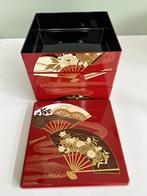 Jubako sierdoos bento box 3 lagen, Ophalen of Verzenden, Nieuw, Overige materialen, Overige stijlen