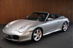 Porsche 911 Cabrio 3.6 Carrera 4S Turbo Look Leer Bose Clima, Automaat, Zwart, Cabriolet, Bedrijf