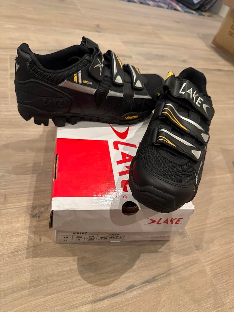 Lake MX167 Mountainbikeschoenen - Maat 44 - Nieuw, Ophalen of Verzenden, Nieuw, Zwart, Sportschoenen