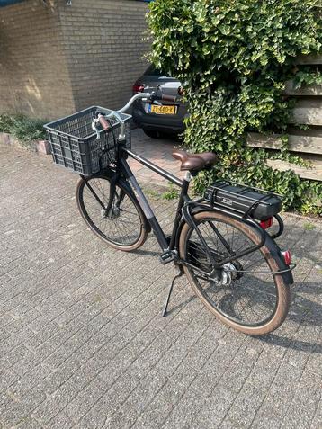 Elektrische fiets man beschikbaar voor biedingen