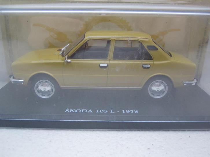 Skoda 105L 1978 1:24 Atlas, Hobby en Vrije tijd, Modelauto's | 1:24, Nieuw, Auto, Overige merken, Ophalen of Verzenden