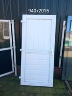 Kunststof deur, 80 tot 100 cm, Kunststof, Ophalen of Verzenden, Zo goed als nieuw