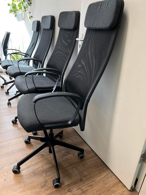 Markus Ikea bureaustoel, Huis en Inrichting, Bureaustoelen, Zo goed als nieuw, Zwart, Ophalen of Verzenden