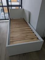 Ikea Flekke bedbank /logeerbed wit, Huis en Inrichting, Ophalen, Overige materialen, Wit, Tweepersoons