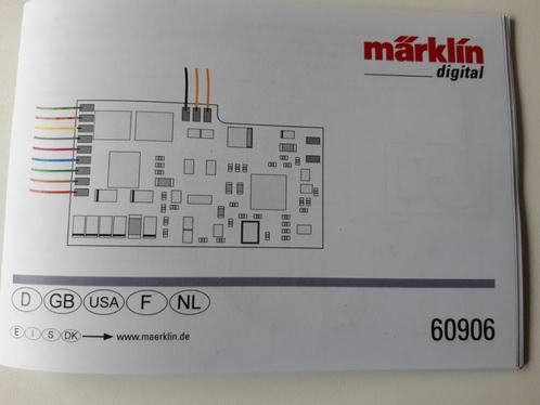 MARKLIN 60906 MFX decoder voor analoge motoren, Hobby en Vrije tijd, Modeltreinen | H0, Nieuw, Overige typen, Wisselstroom, Märklin