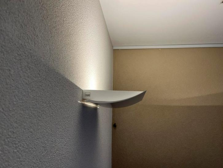 Targetti wandlamp uplighter, Huis en Inrichting, Lampen | Wandlampen, Gebruikt, Metaal, Ophalen of Verzenden