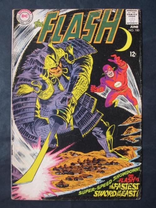Flash (1959 serie) #180 DC 1968 The Flying Samurai, Boeken, Strips | Comics, Gelezen, Eén comic, Amerika, Verzenden