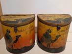 2x antieke trommels blikken VAN NELLE`S TOFFEES, Verzamelen, Blikken, Ophalen of Verzenden, Gebruikt, Koffie, Van Nelle