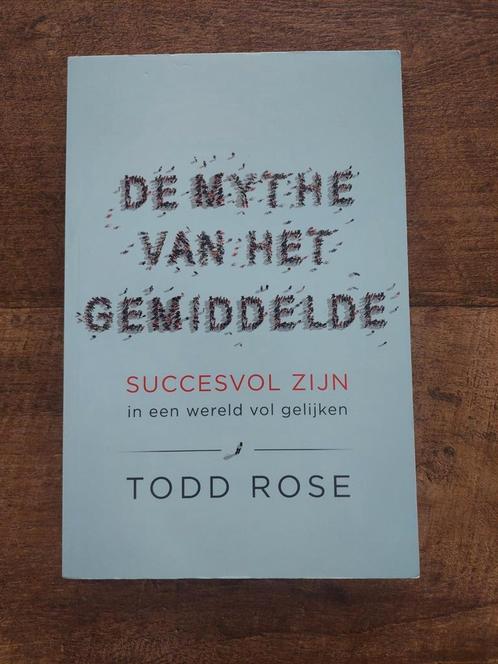 Todd Rose - De mythe van het gemiddelde, Boeken, Psychologie, Zo goed als nieuw, Ophalen of Verzenden