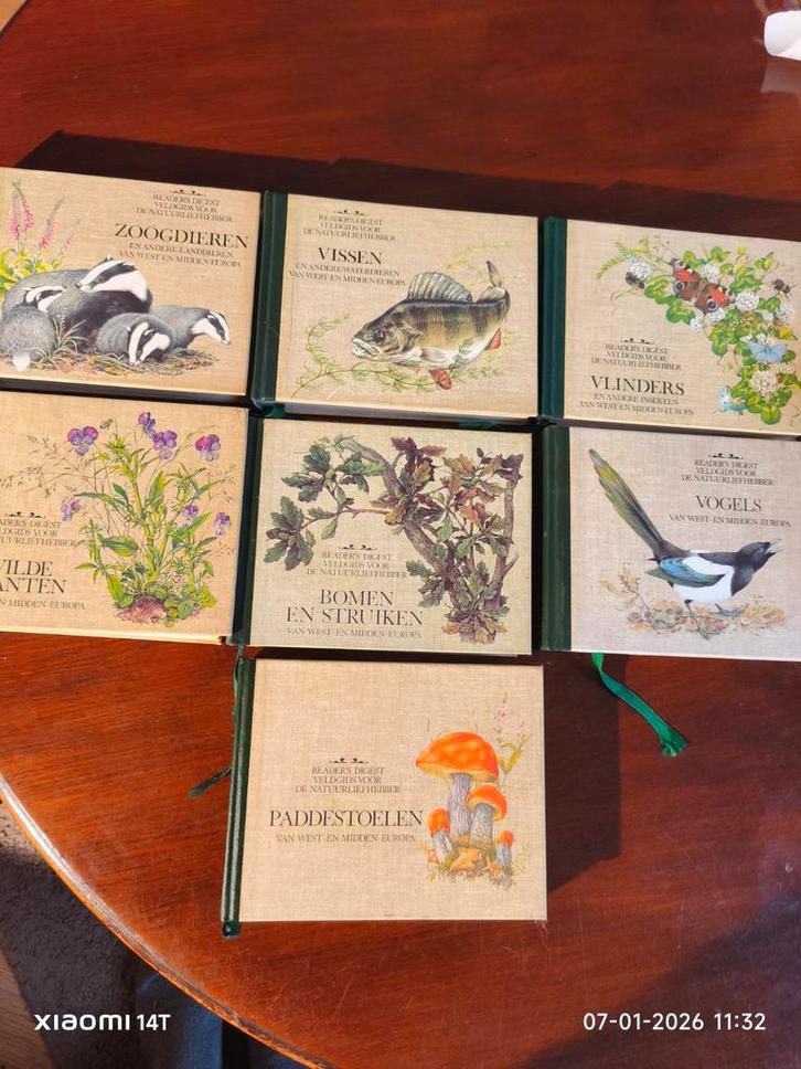 Reader's Digest Natuurgidsen Set, Boeken, Natuur, Zo goed als nieuw, Natuur algemeen, Ophalen of Verzenden