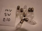 vintage reservelampjes kerstverlichting 14V 3W E-10, Diversen, Kerst, Ophalen of Verzenden, Zo goed als nieuw