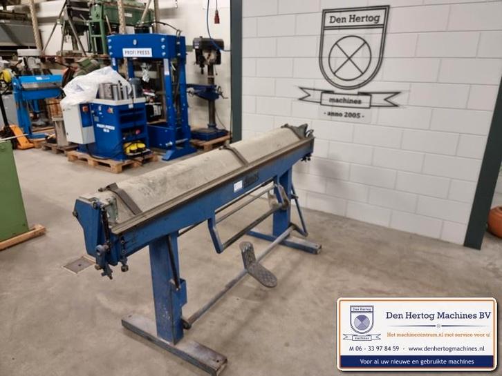 Dimos Major zetbank 2040x1mm met snijapparaat zetbanken, Doe-het-zelf en Verbouw, Gereedschap | Overige machines, Gebruikt, Ophalen