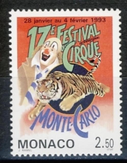 Monaco 2099 1993 postfris, Postzegels en Munten, Postzegels | Europa | Frankrijk, Postfris, Verzenden
