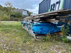Stapel Steigerhout & Balken - Aannemelijk Bod!, Doe-het-zelf en Verbouw, Hout en Planken, Ophalen, Gebruikt, 25 tot 50 mm, 250 tot 300 cm