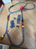 Grote set Lego Duplo Intelli trein met rails en figuren, Ophalen of Verzenden, Gebruikt, Complete set, Duplo