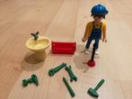 Playmobil 4655 loodgieter klusjesman wastafel badkamer huis, Ophalen of Verzenden, Gebruikt