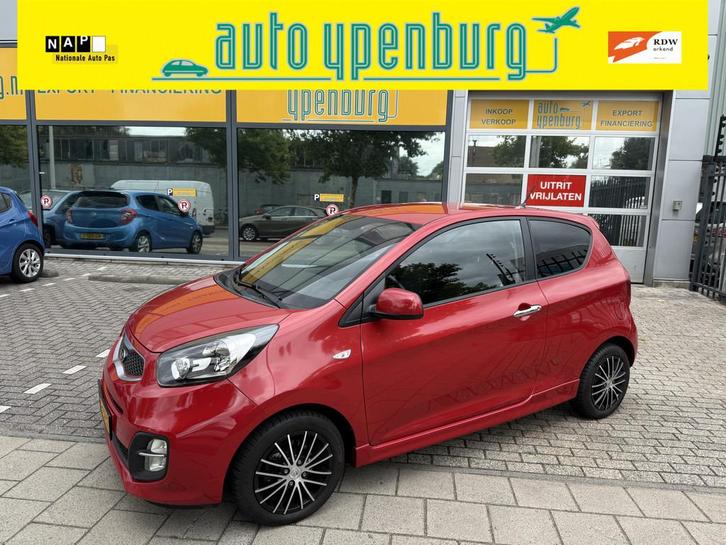 Kia Picanto 1.0 CVVT X-treme * 89.312 Km * Airco * Leder / S, Auto's, Kia, Bedrijf, Te koop, Picanto, ABS, Airbags, Airconditioning