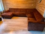 Velvet hoekbank /  U bank - ZGAN - Gratis Levering, Ophalen, Zo goed als nieuw
