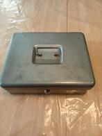 Vintage Geldkist met Muntinzet, Ophalen of Verzenden, Gebruikt