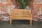 Teakhouten bank Sipora, Relaxbank, Tuinbank, Terrasbank, Tuin en Terras, Tegels en Klinkers, Ophalen of Verzenden, Nieuw, Hout