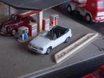 Opel Kadett E Gsi Cabrio - Herpa wit, Ophalen of Verzenden, Zo goed als nieuw