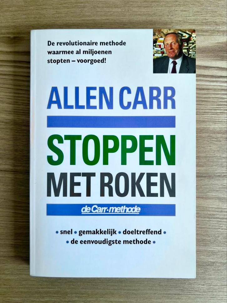 Allen Carr, Stoppen met roken, ongelezen, als nieuw!, Boeken, Gezondheid, Dieet en Voeding, Zo goed als nieuw, Dieet en Voeding