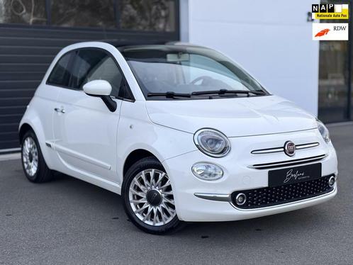 Fiat 500 0.9 TwinAir Turbo Lounge Org NL|Panodak|Airco, Auto's, Fiat, Bedrijf, Te koop, ABS, Airbags, Airconditioning, Alarm, Bluetooth