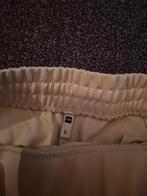 Beige broek met elastiek, Kleding | Dames, Broeken en Pantalons, Ophalen, Zo goed als nieuw, Beige, Lang