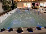 Zwemspa Passion Energy jacuzzi + Zwemspa compleet geleverd, Afdekzeil, Vast, Ophalen of Verzenden, Zo goed als nieuw