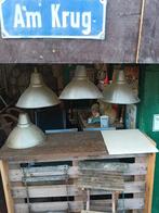 Industriële lampen voor buiten bar of restaurant 4 voor 9,, Huis en Inrichting, Barren, Ophalen, Gebruikt