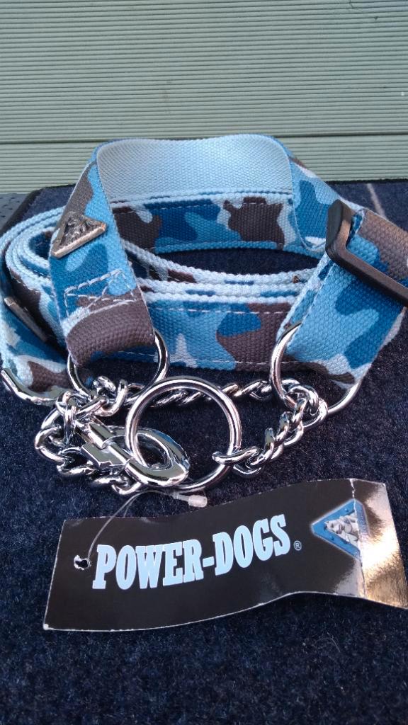 Hondenriem&halsband van Power-Dogs maat 12!NIEUW!, Dieren en Toebehoren, Hondenriemen, Nieuw, Hondenriem-accessoire, Verzenden