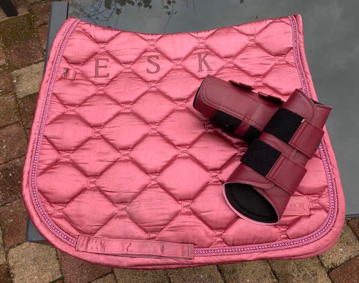 Eskadron dekje met beschermers, Dieren en Toebehoren, Paarden en Pony's | Dekens en Dekjes, Zo goed als nieuw, Dekje, Ophalen of Verzenden