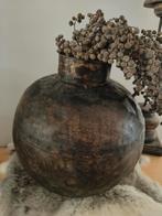 Oude stoere waterkruik uit India!, Minder dan 50 cm, Nieuw, Overige materialen, Ophalen of Verzenden
