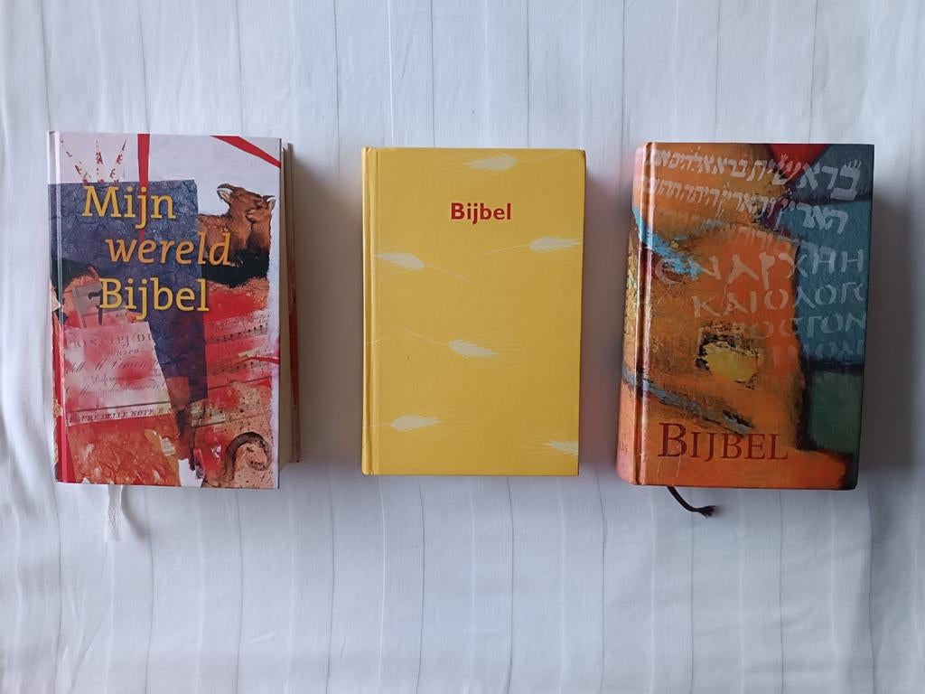 3 verschillende Bijbels, Ophalen of Verzenden
