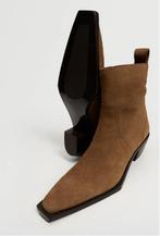 Brown leather ankle boots (Mango), Kleding | Dames, Schoenen, Mango, Ophalen of Verzenden, Bruin, Zo goed als nieuw